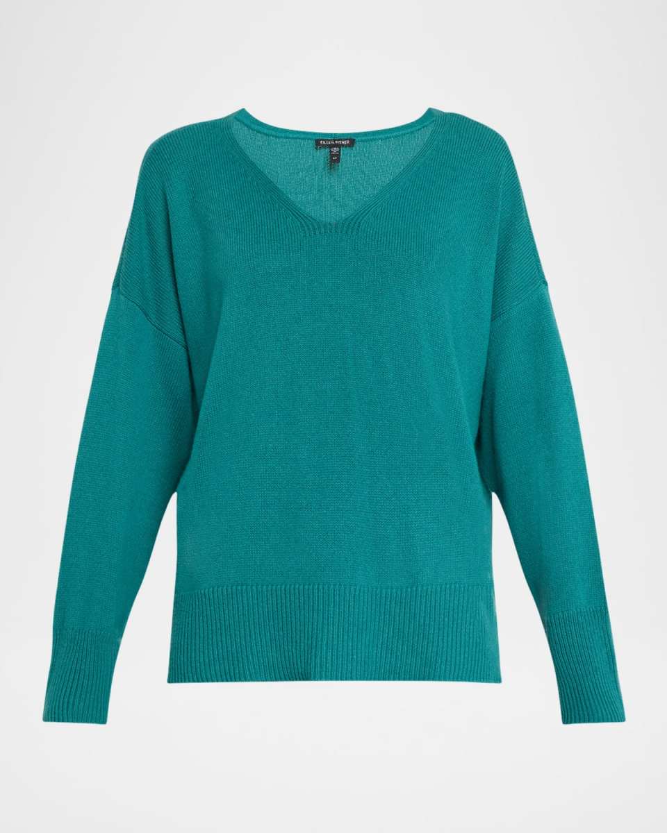 Knit Cotton-Cashmere Sweater