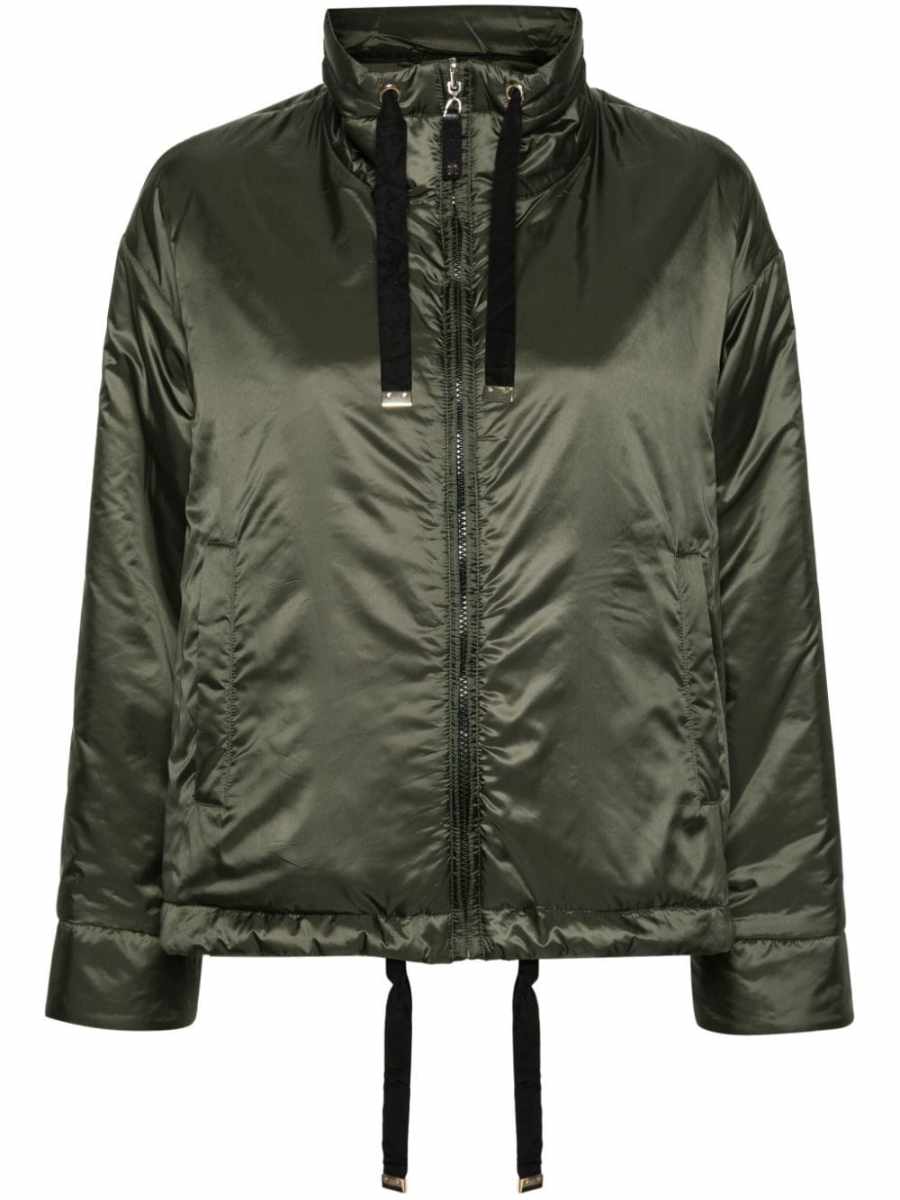 funnel-neck padded jacket