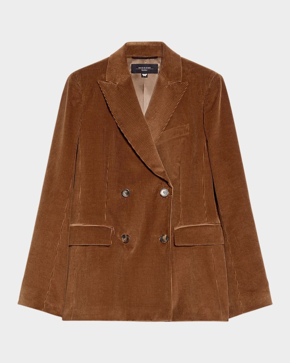 Katanga Corduroy Double-Breasted Blazer
