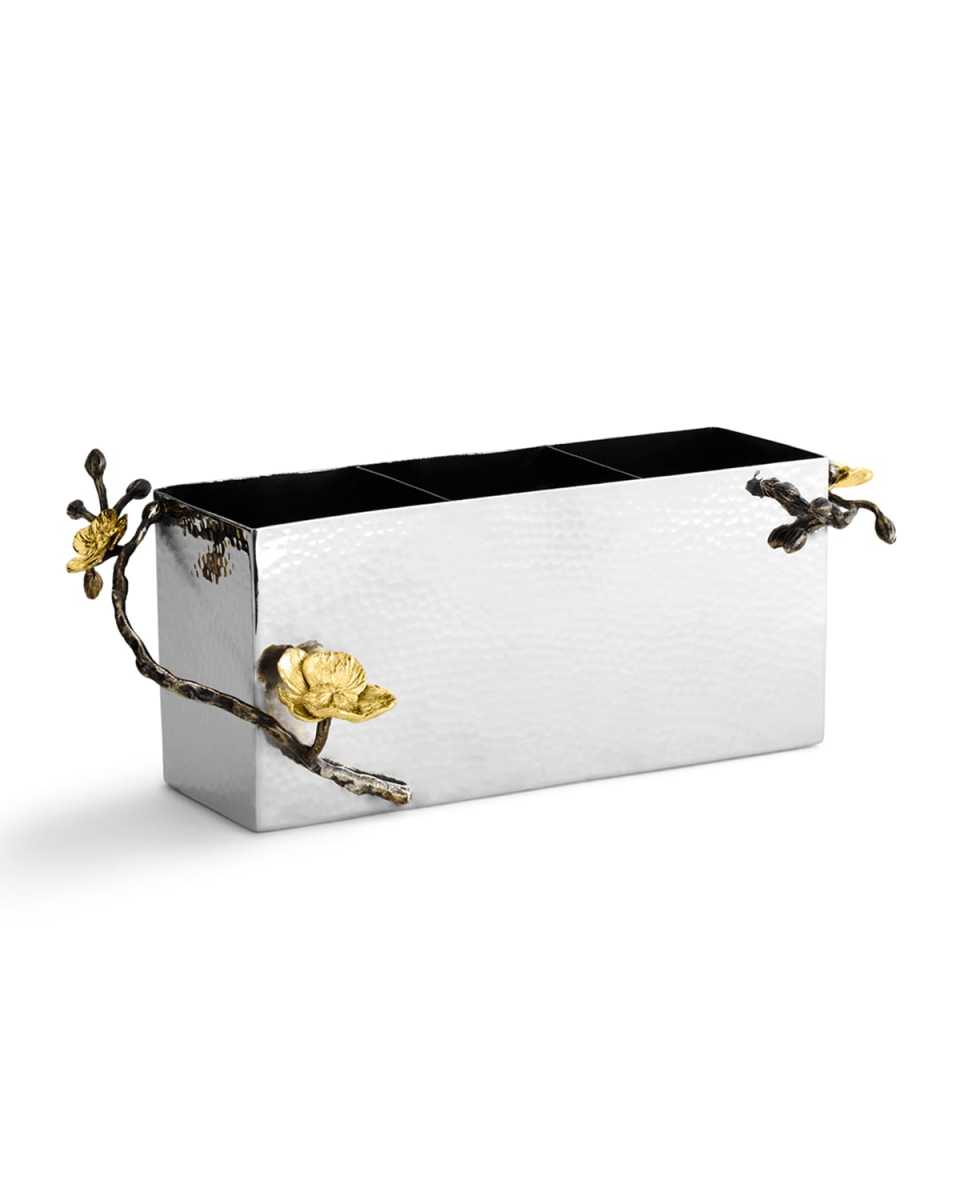 Gold Orchid Cutlery Caddy