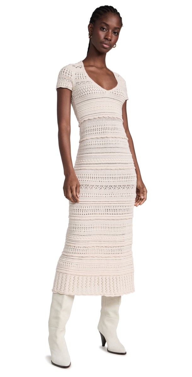 Isabel Marant Étoile Jinny Dress Ecru