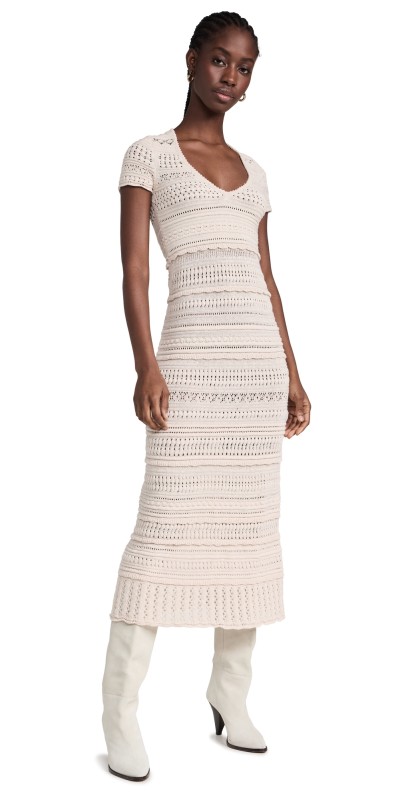 Isabel Marant Étoile Jinny Dress Ecru