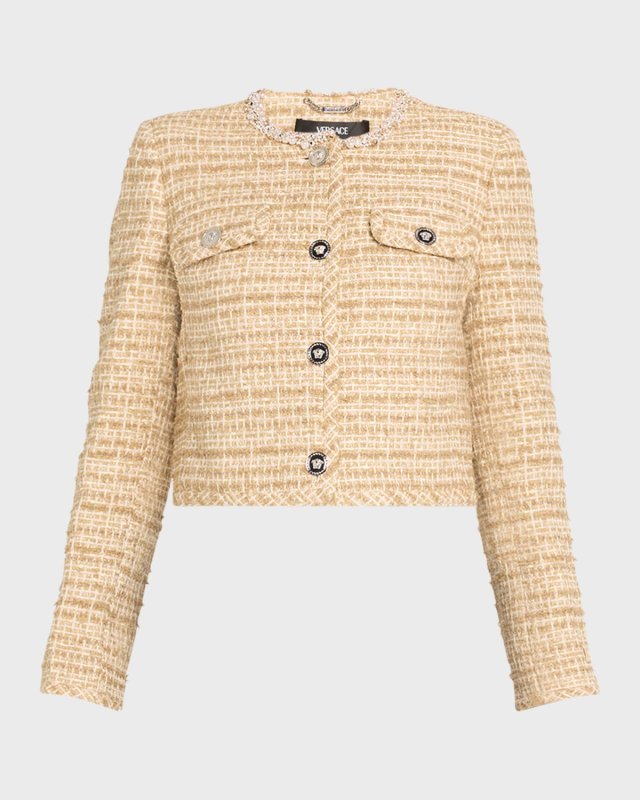 Embellished Tweed Jacket