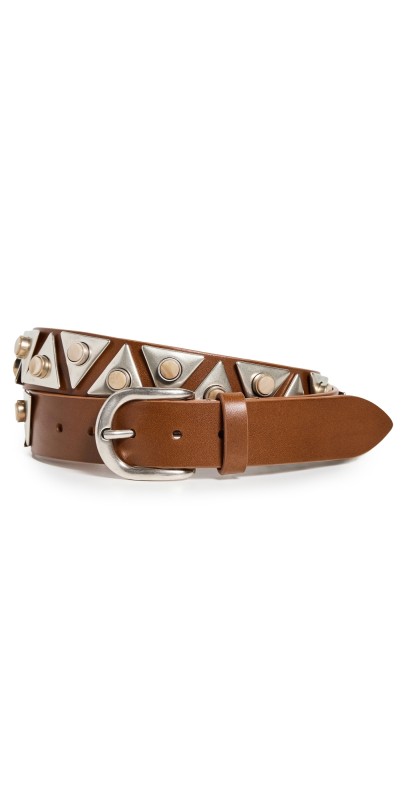 Isabel Marant Veliana Belt Natural/Silver