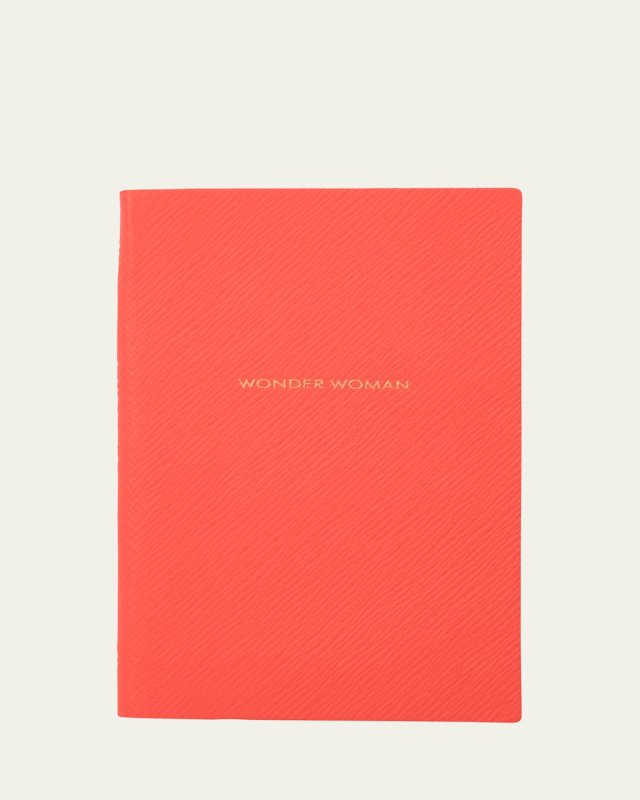 Wonder Woman Panama Leather Notebook