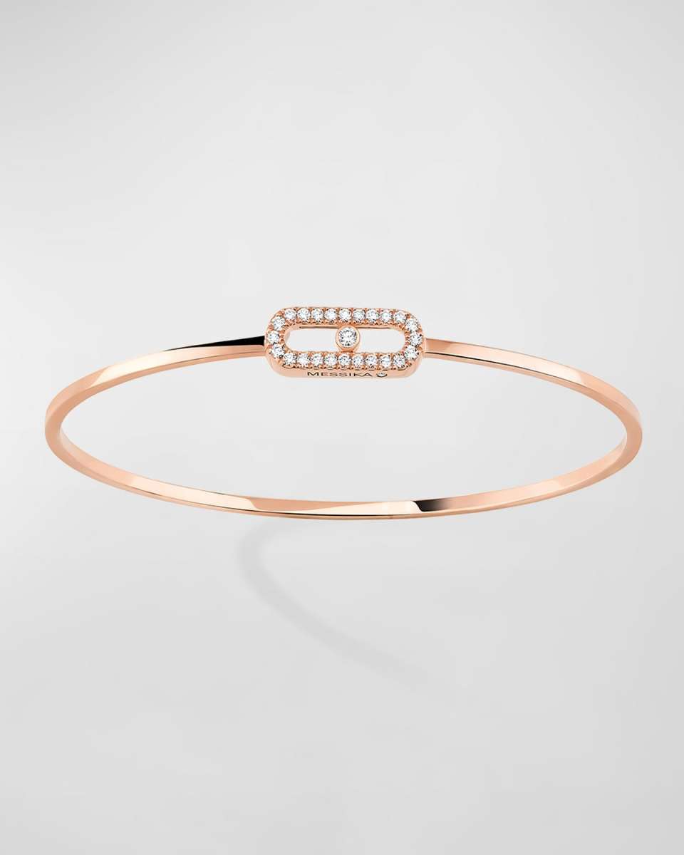 MOVE UNO 18K ROSE GOLD FLEX DIAMOND BRACELET