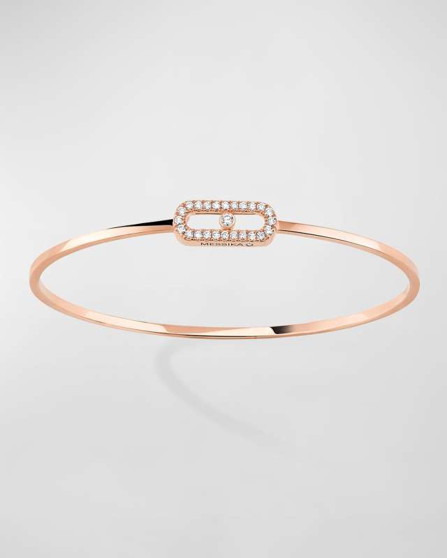 MOVE UNO 18K ROSE GOLD FLEX DIAMOND BRACELET