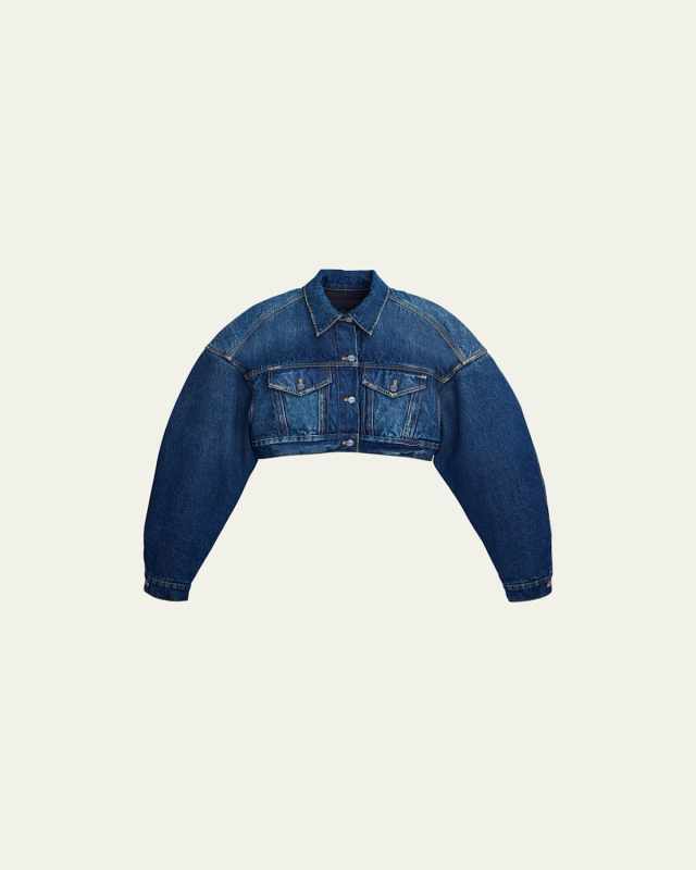 Cropped Denim Jacket