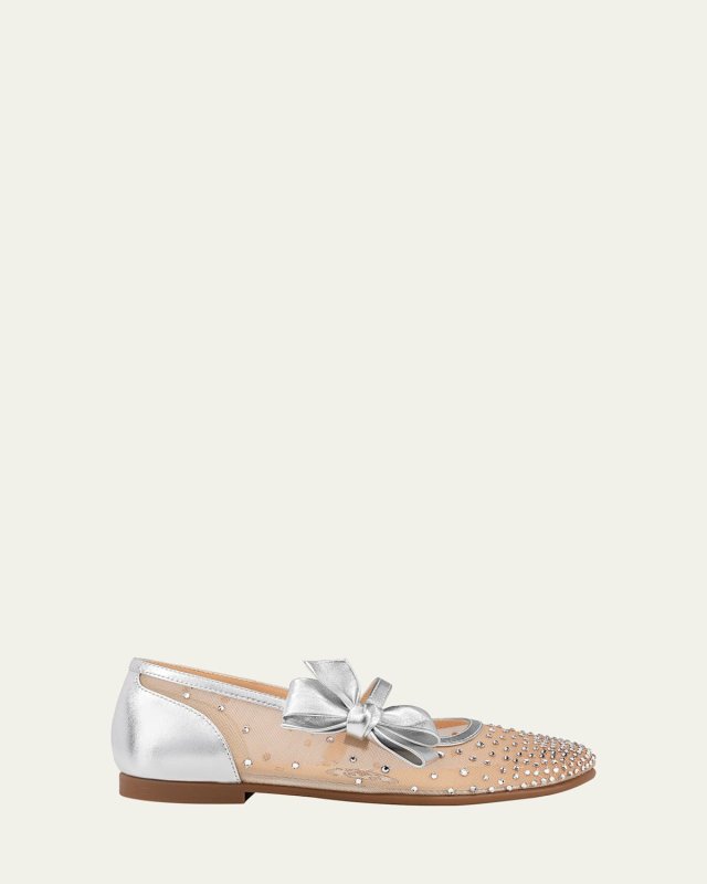 Girl's Melodie Strauss Embellished Ballerina Flats, Toddlers/Kids
