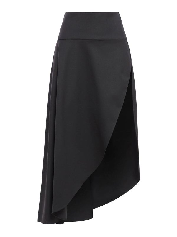 Alaïa Jupe Midi - Noir