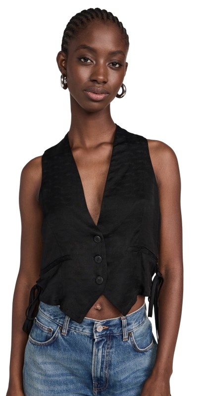 87Origins Soke Waistcoat Vest Black