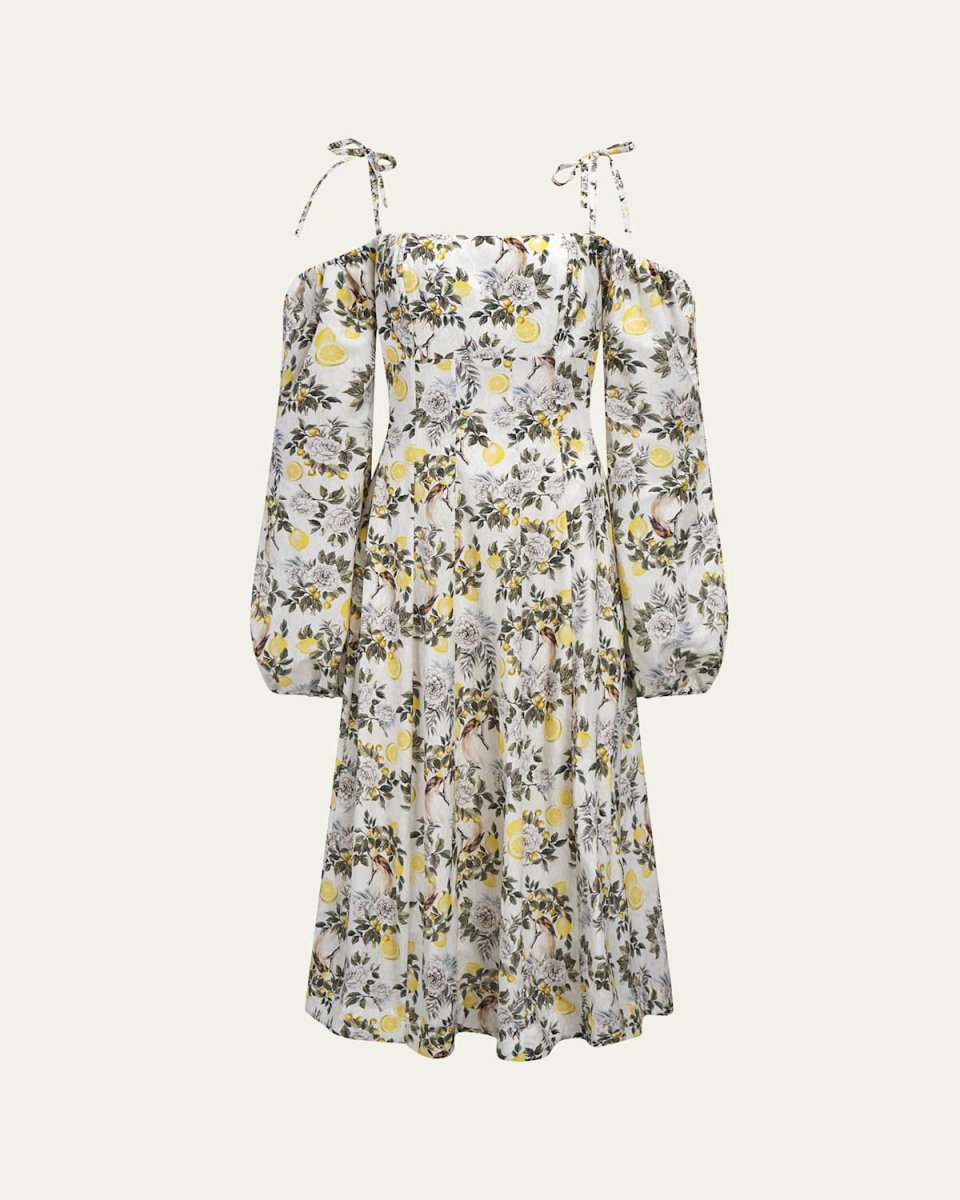 Clementine Greta Off-Shoulder Maxi Dress