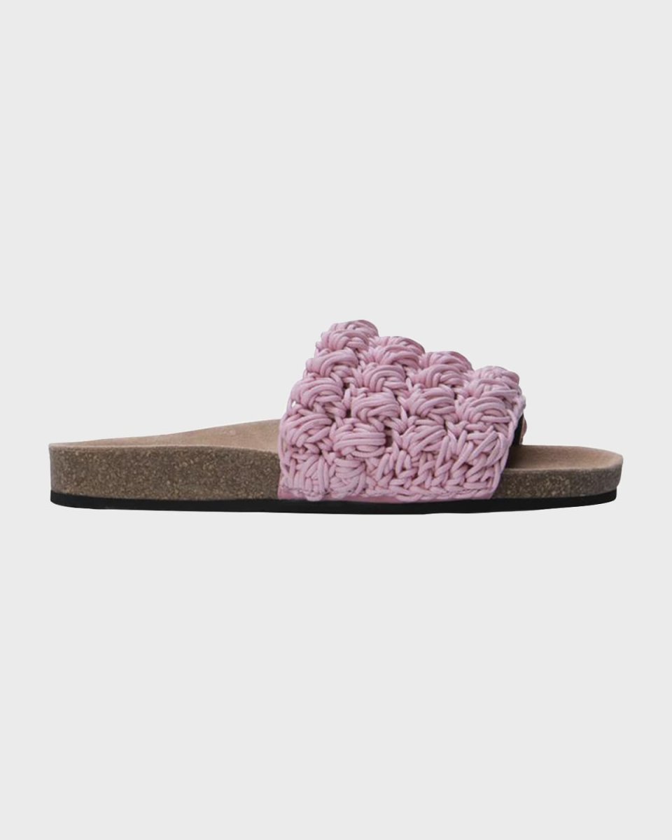 Crochet Comfort Easy Slide Sandals