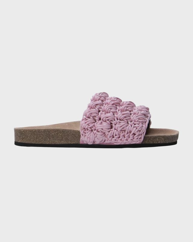 Crochet Comfort Easy Slide Sandals