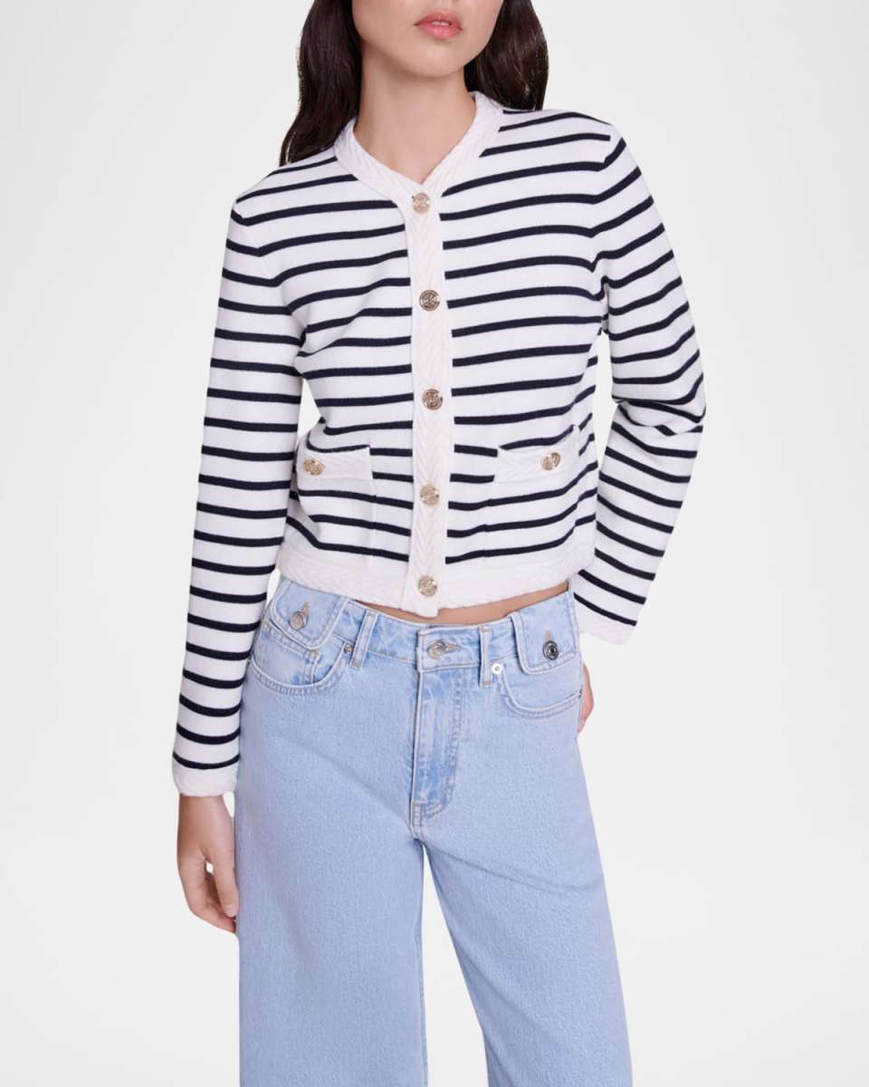 Maracasse Striped Cardigan