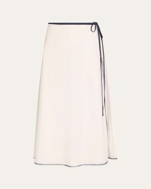 Tacci Maxi Wrap Skirt