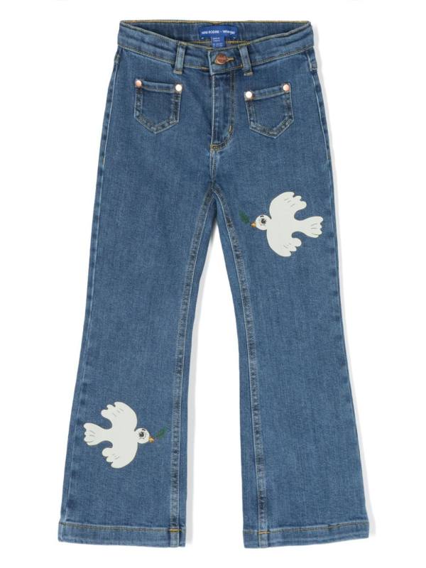 Dove cotton jeans