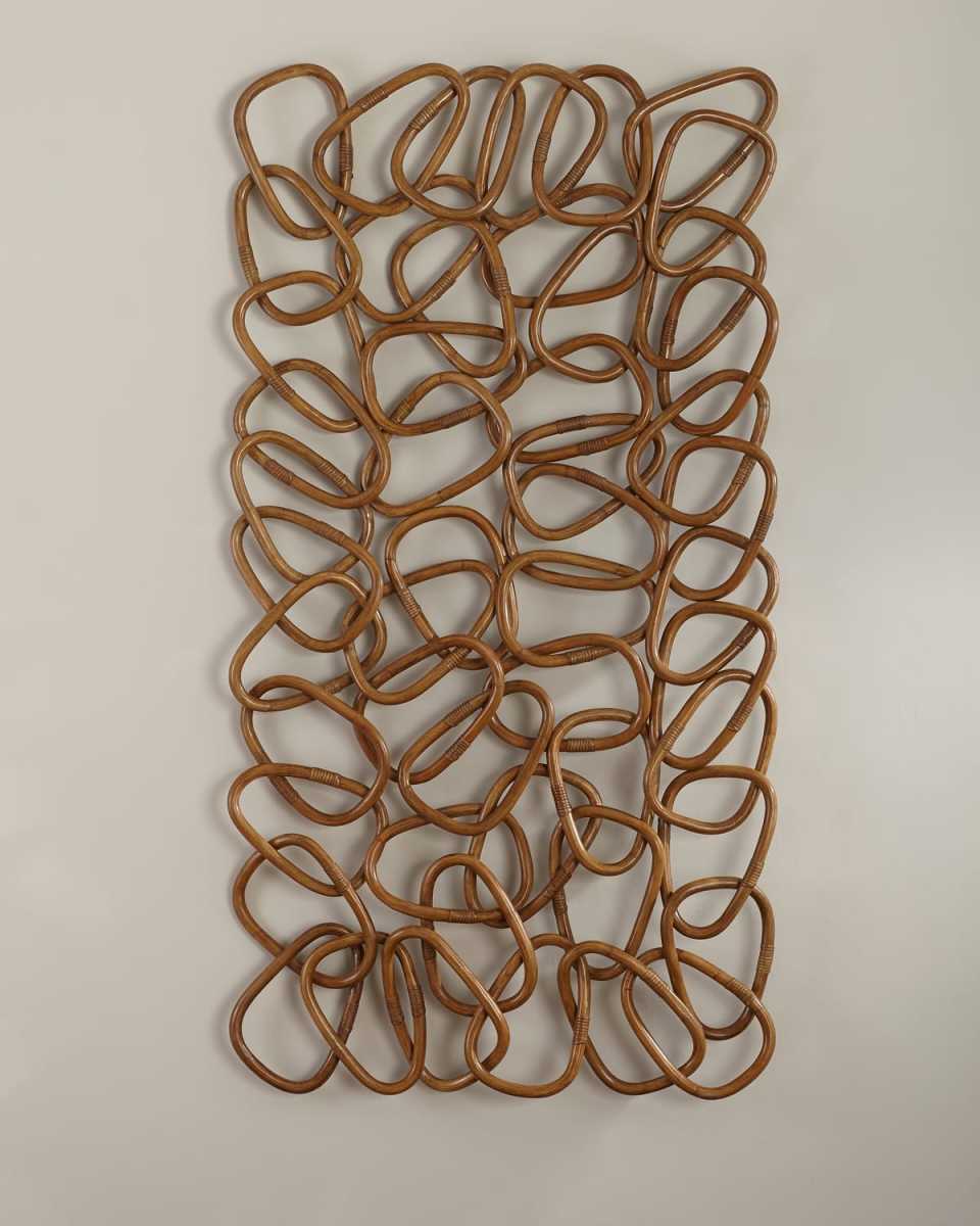 Palisades Rattan Wall Decor