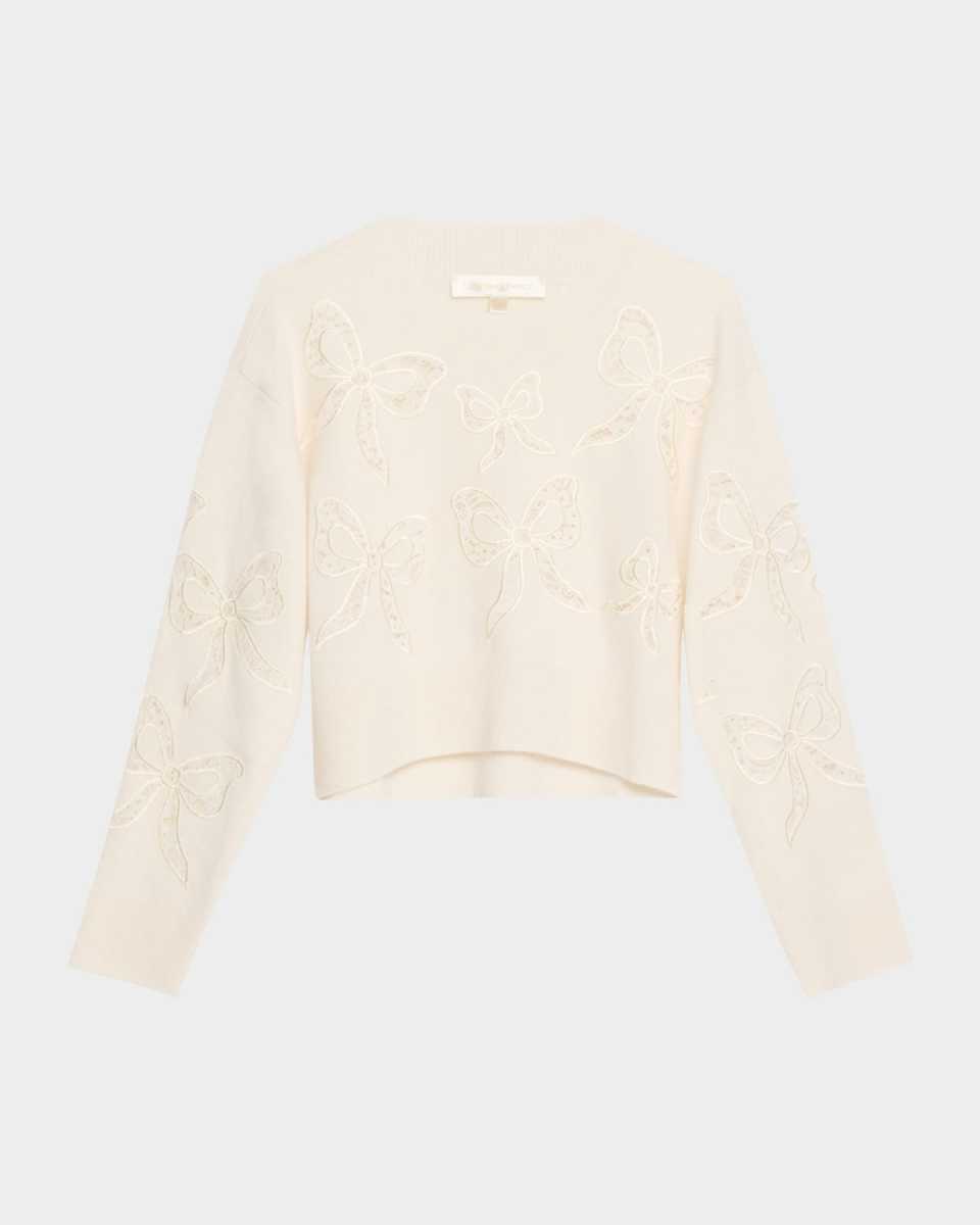 Parson Lace Bow Pullover