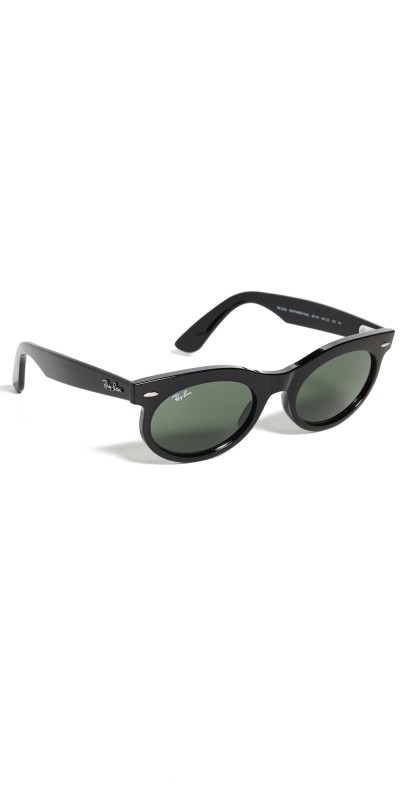 Ray-Ban RB2242 Oval Sunglasses Black