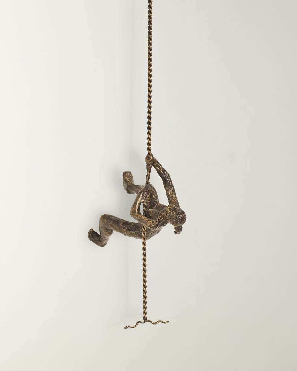 Climbing Woman Wall Mount Decor