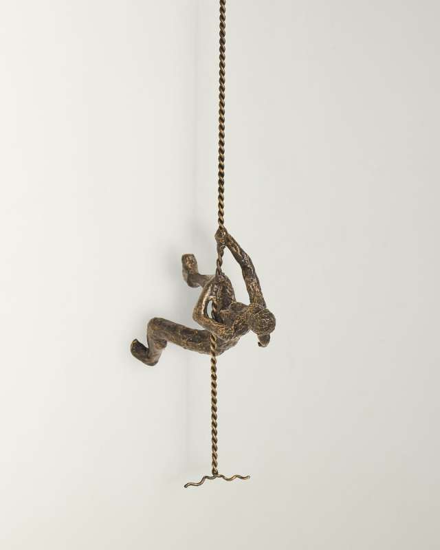 Climbing Woman Wall Mount Decor