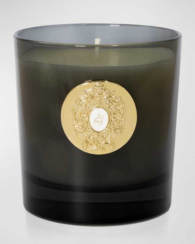 8.81 oz. Chiron Black Glass Candle