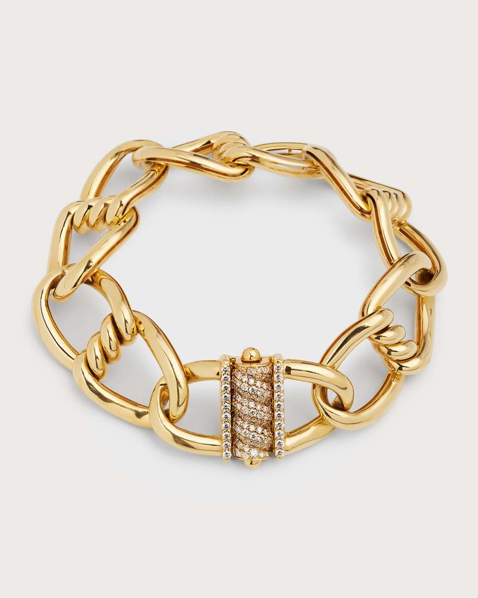 Cialoma Bracelet with Diamond Clasp