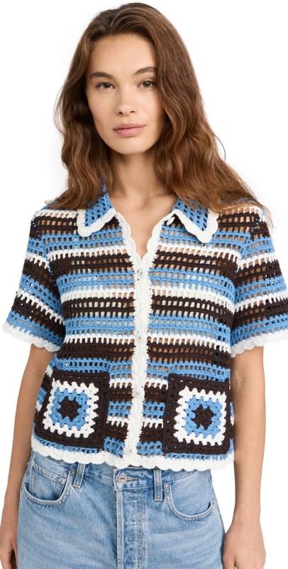 BAUM UND PFERDGARTEN Cayley Cardigan Ashleigh Crochet