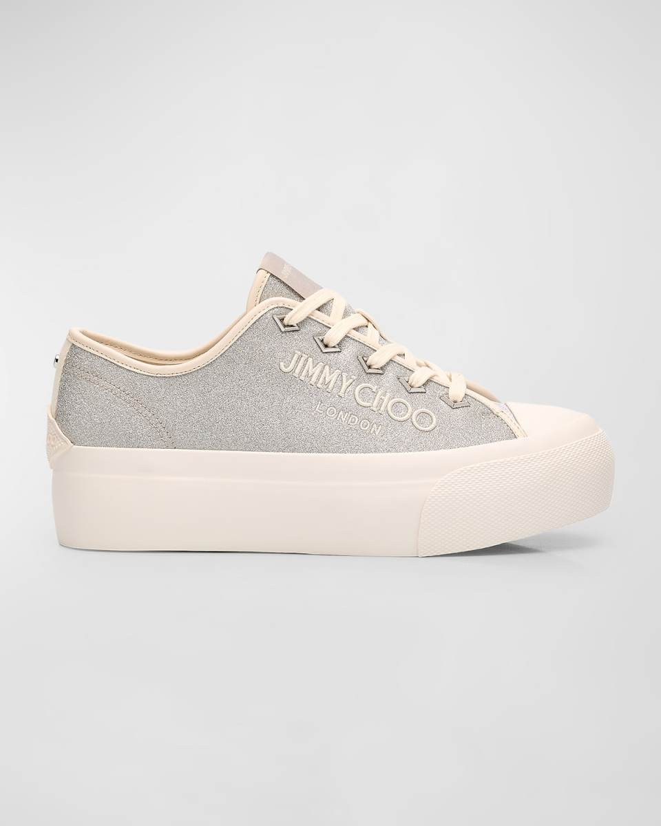 Palma Maxi Shimmer Low-Top Sneakers