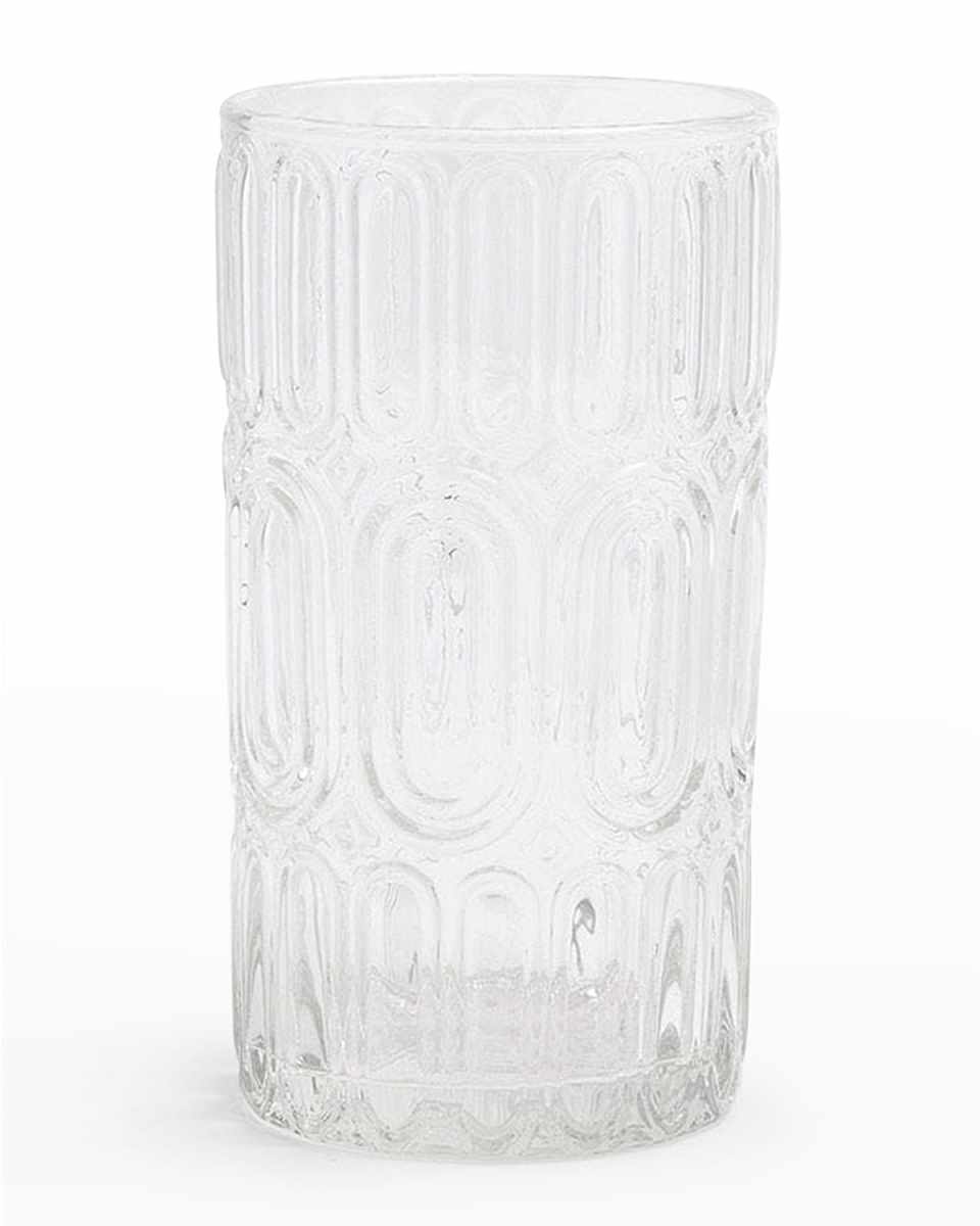 Aaron Clear Highball Glasses, Set of 6