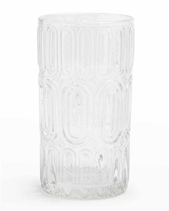 Aaron Clear Highball Glasses, Set of 6