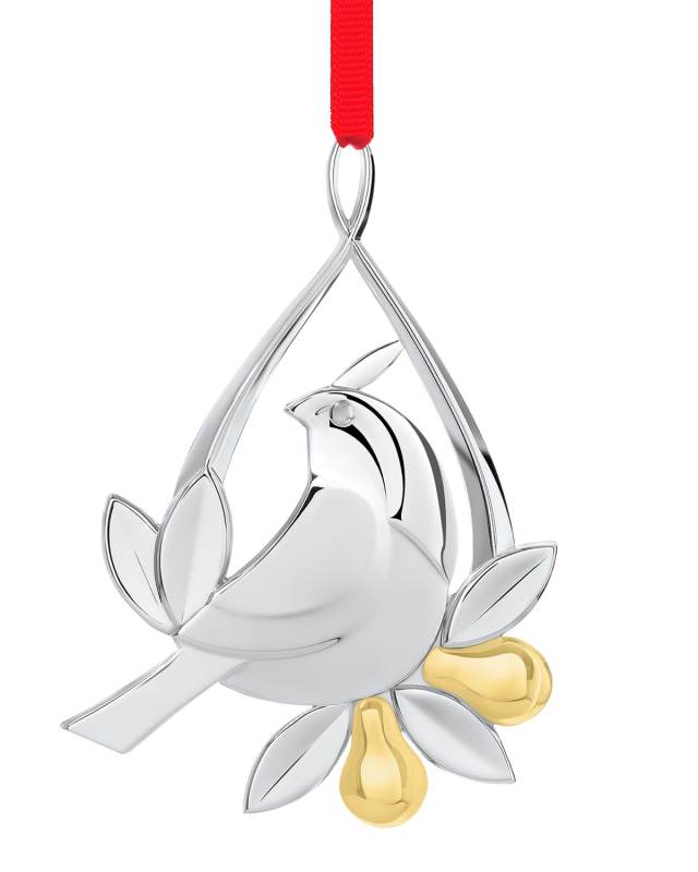 Twelve Days of Christmas Ornament - Patridge in a Pear Tree