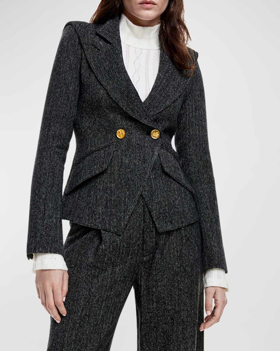 Crossover Tweed Blazer