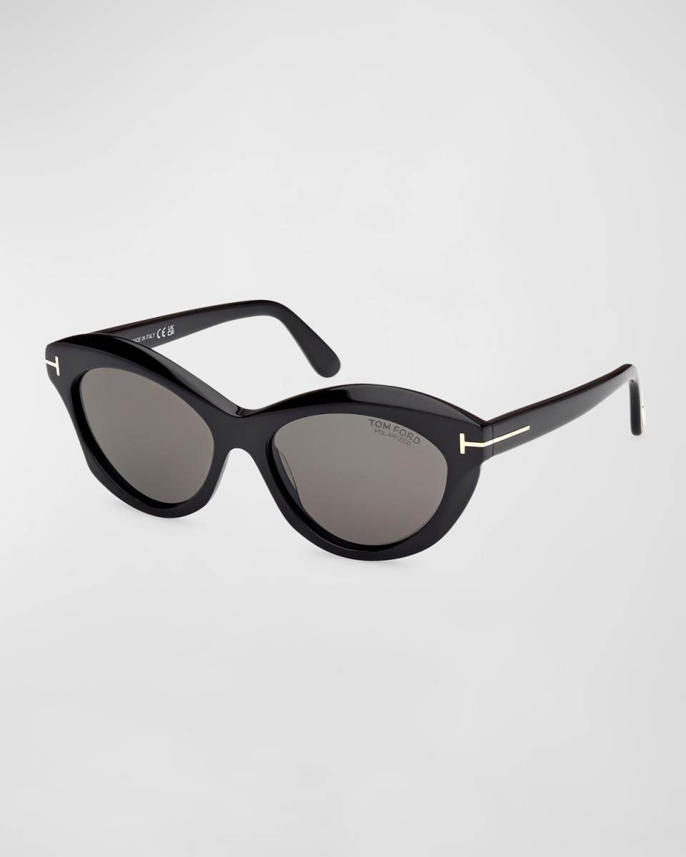 Toni Acetate Oval Sunglasses