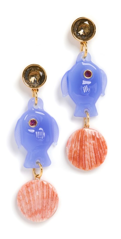 Lizzie Fortunato Pescado Earrings Multi