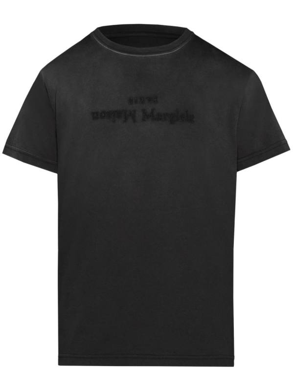 Reverse logo-print cotton T-shirt
