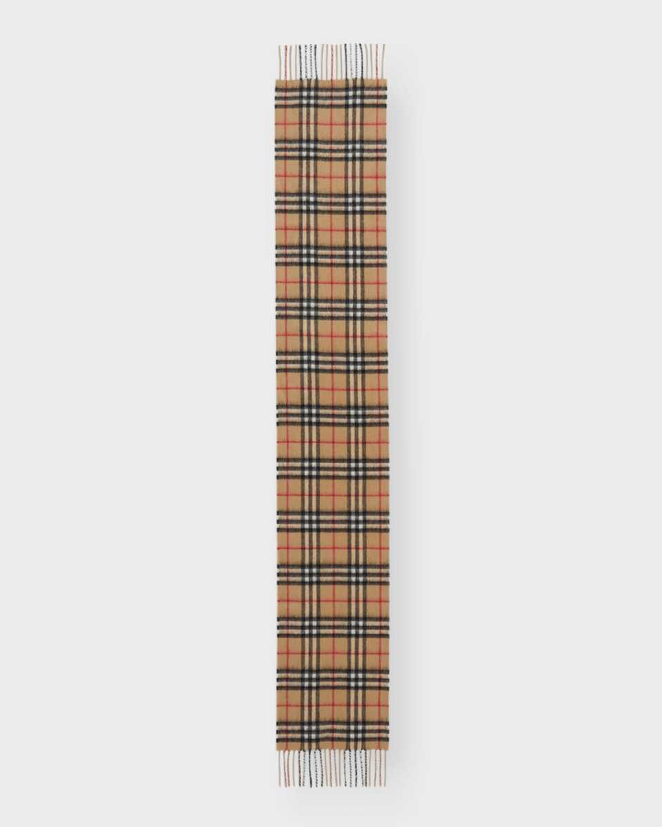 Kid's Vintage Check Cashmere Scarf