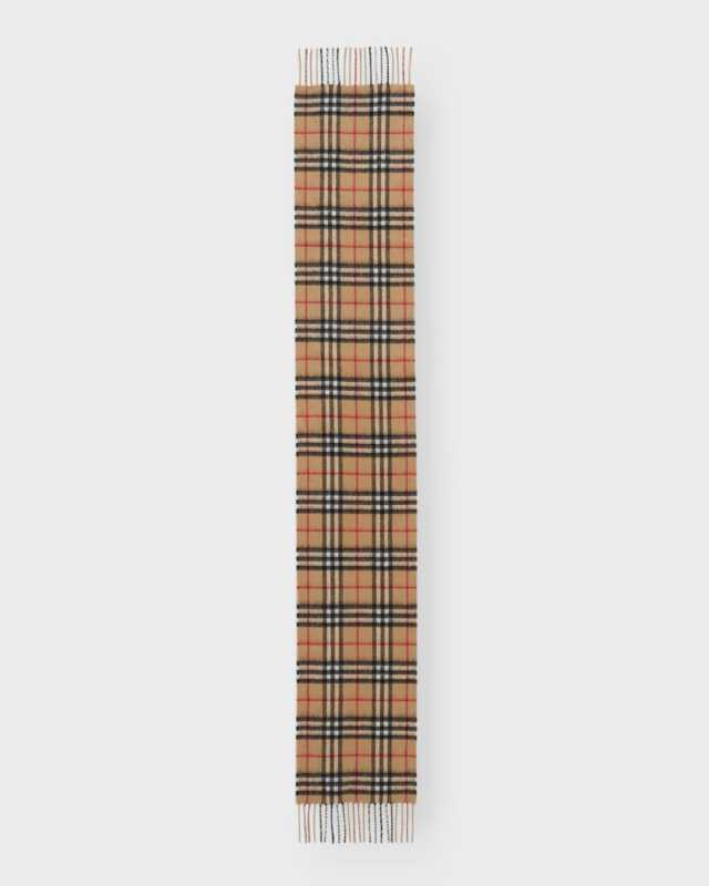 Kid's Vintage Check Cashmere Scarf
