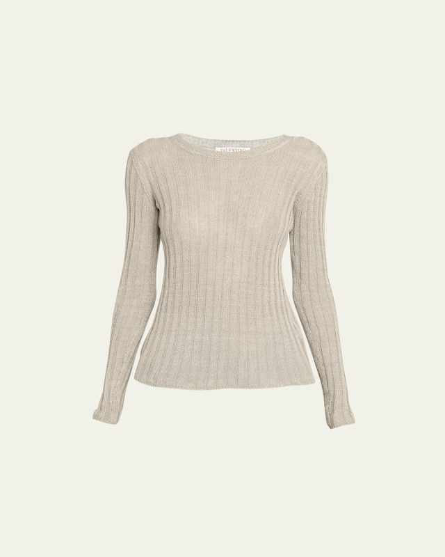 Ribbed Flax Top