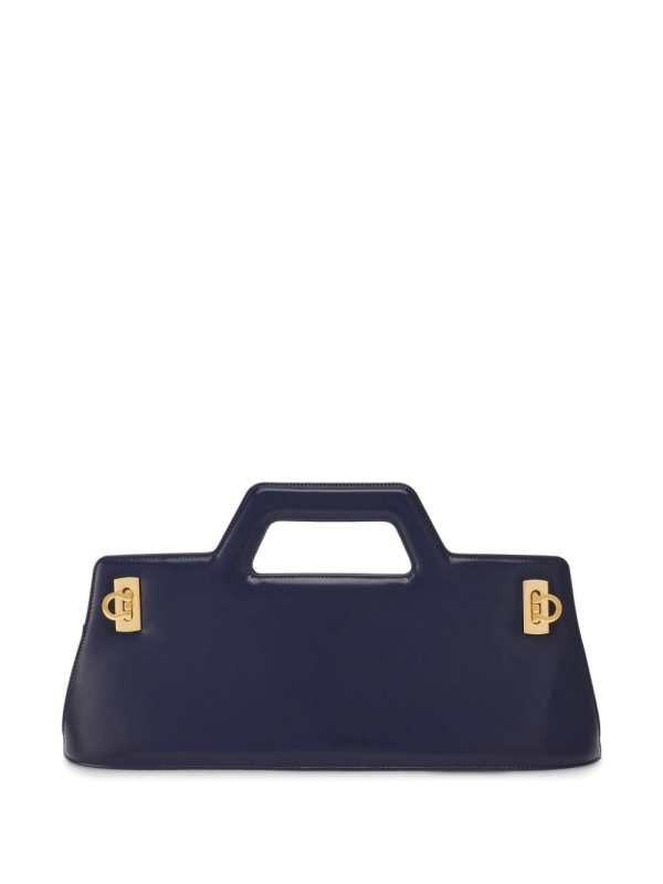 FERRAGAMO Wanda East-West leather bag