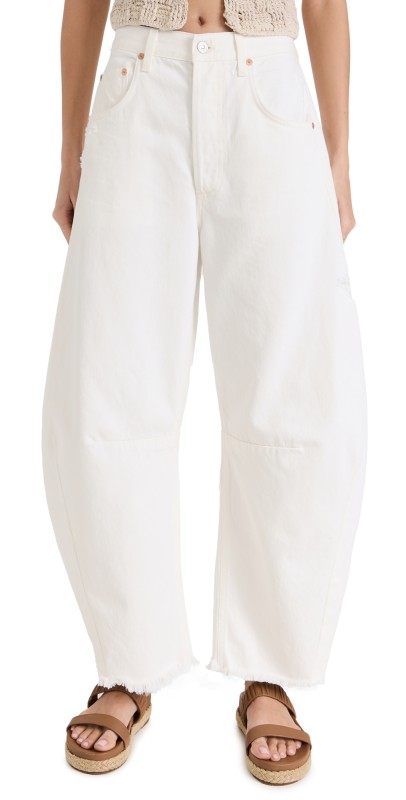Citizens of Humanity Horseshoe Wide-Leg Jeans Jicama