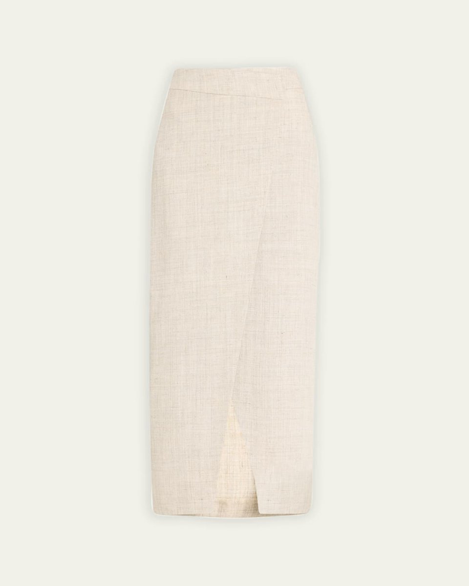Overlap Maxi Skirt