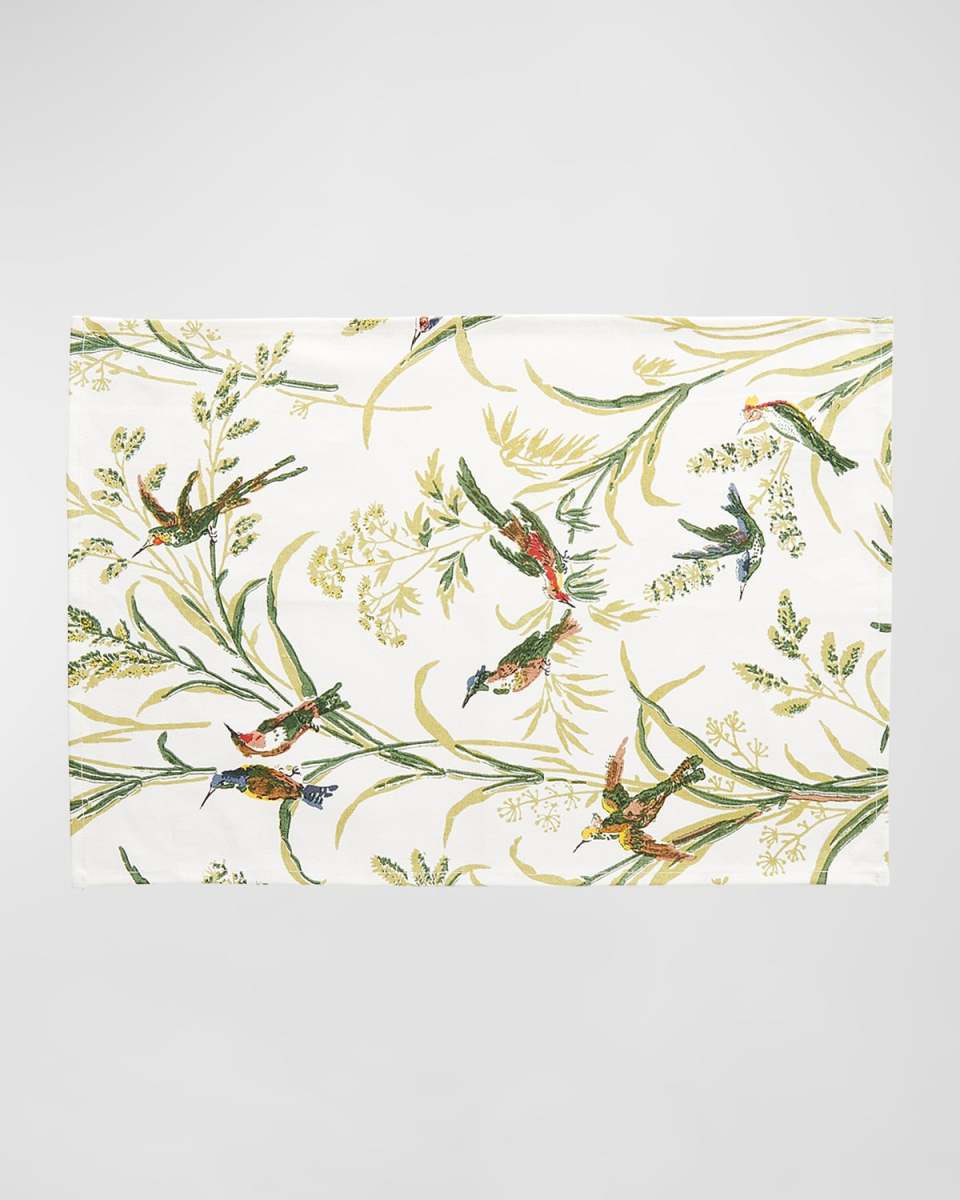 Hummingbird Natural Placemats, Set of 6