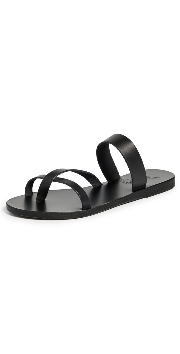 Ancient Greek Sandals Daphnae Sandals Black