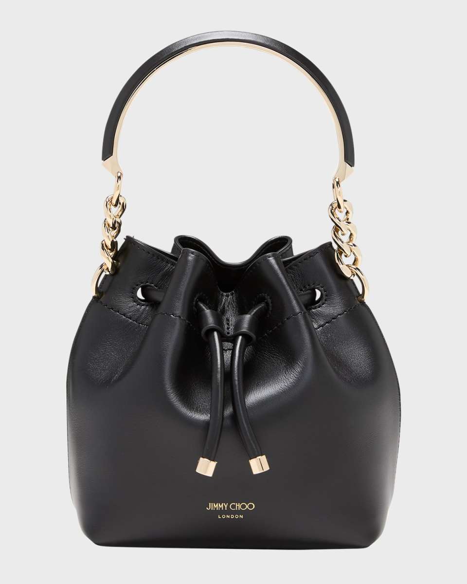 Bon Bon Bucket/s Soft Shiny Calf Leather