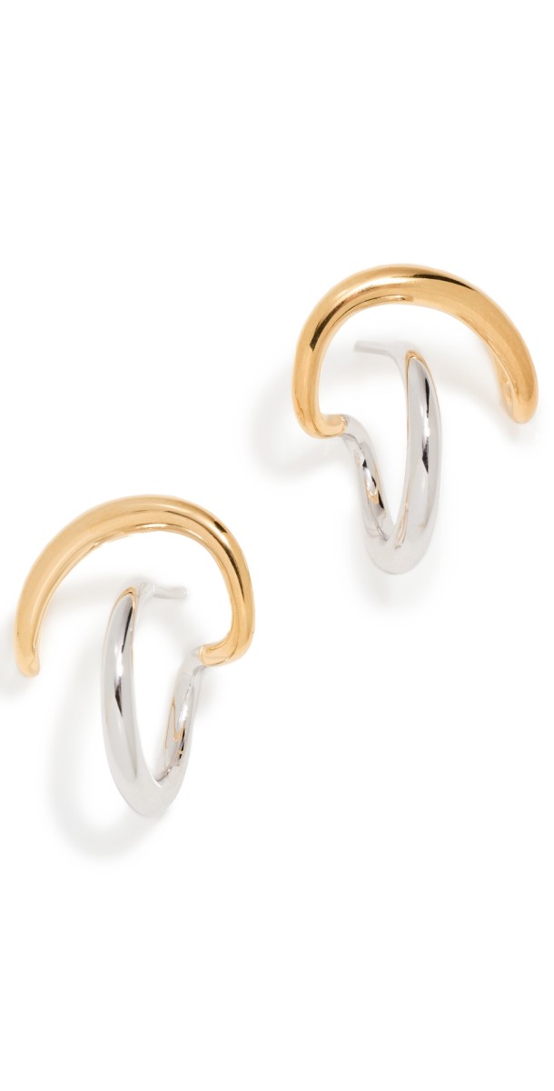 Charlotte Chesnais Hana Earrings Vermeil & Argent