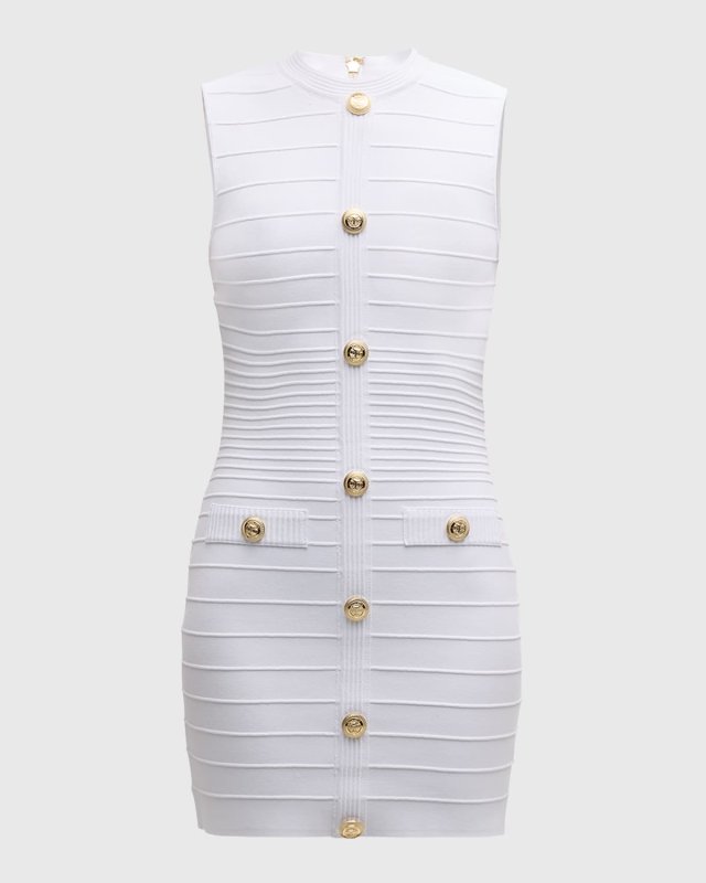 Laurel Bandage Knit Sleeveless Mini Dress