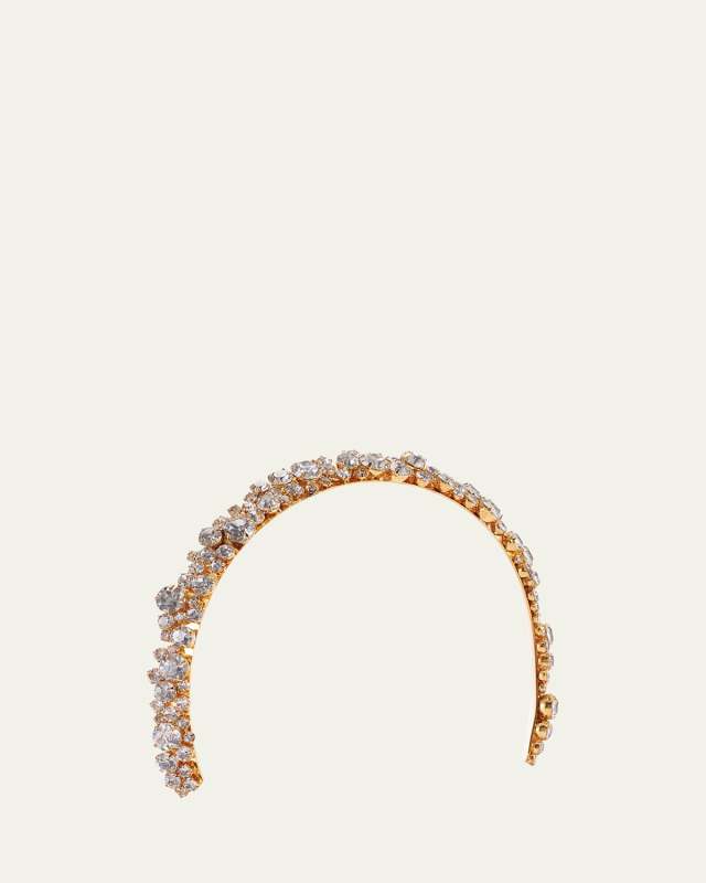 Mattar Crystalized Crown Headband