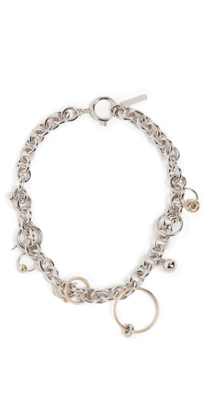 Justine Clenquet Joe Choker Necklace Gold & Palladium